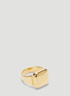 Square Signet Ring in Gold