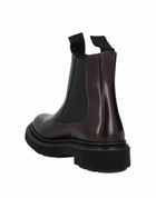 Adieu Womens Ankle boots Burgundy