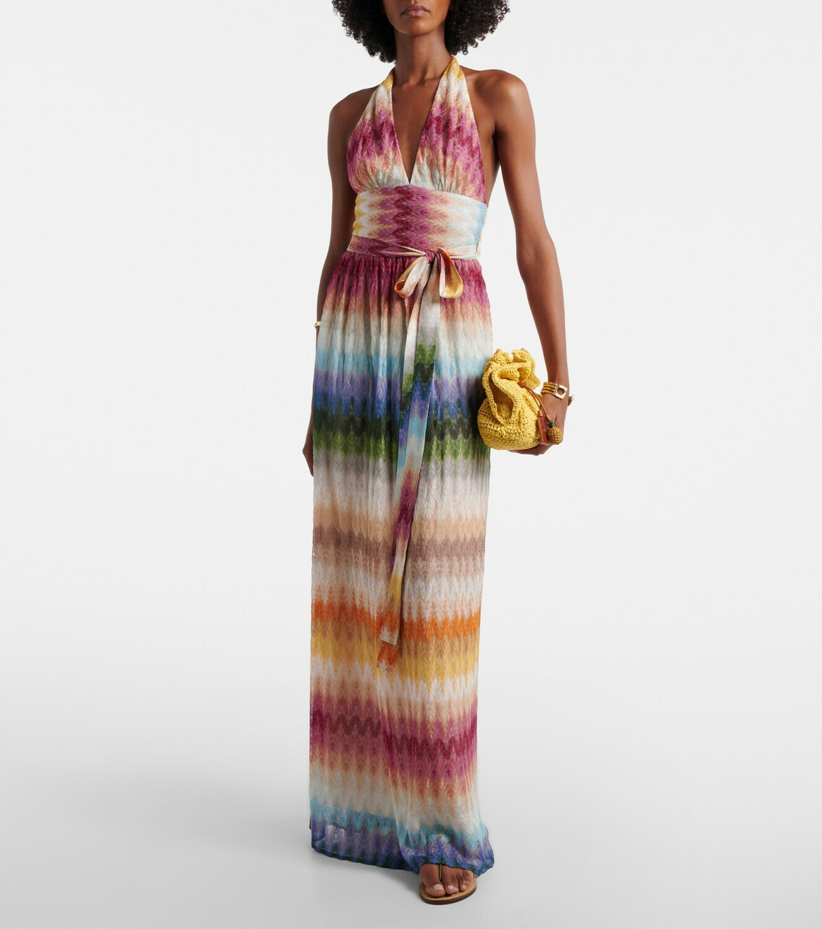 Missoni Halterneck maxi dress