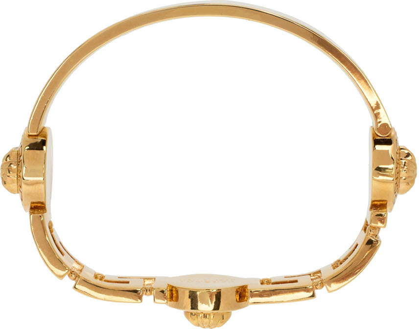 【VERSACE】medusa gold-tone cuff Versace Gold Crystal Medusa Ear Cuff Versace