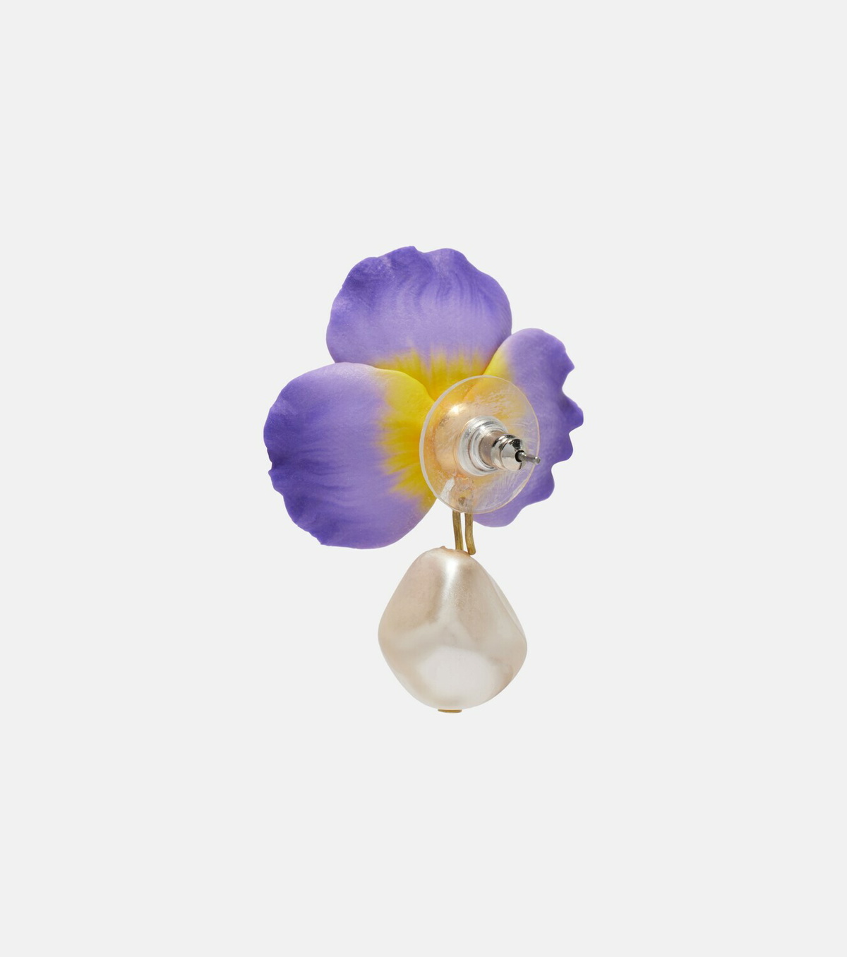 Jennifer Behr Embellished floral drop earrings