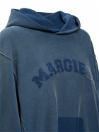 MAISON MARGIELA - Faded Logo Cotton Jersey Hoodie
