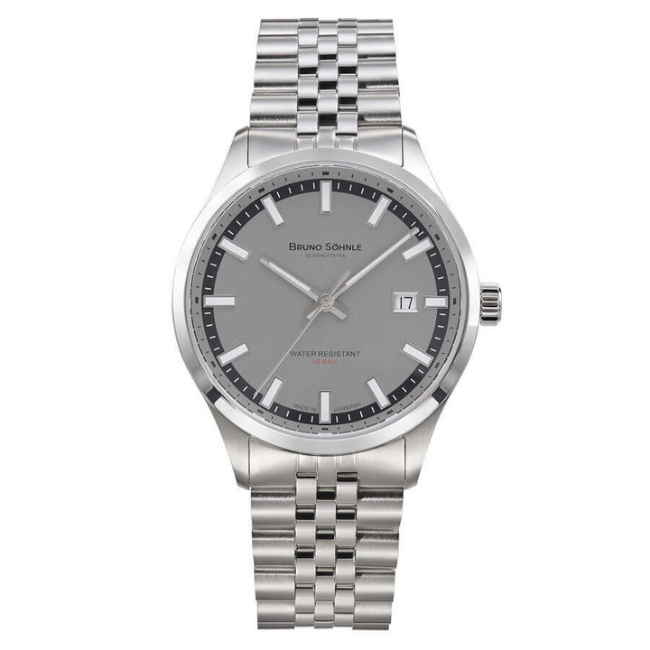 Photo: Bruno Sohnle Turin Automatic Grey Dial Mens Watch 17-12230-840