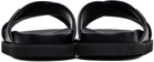 Versace Black Logo Sandals