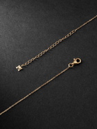 Mateo - Gold, Quartz and Diamond Pendant Necklace