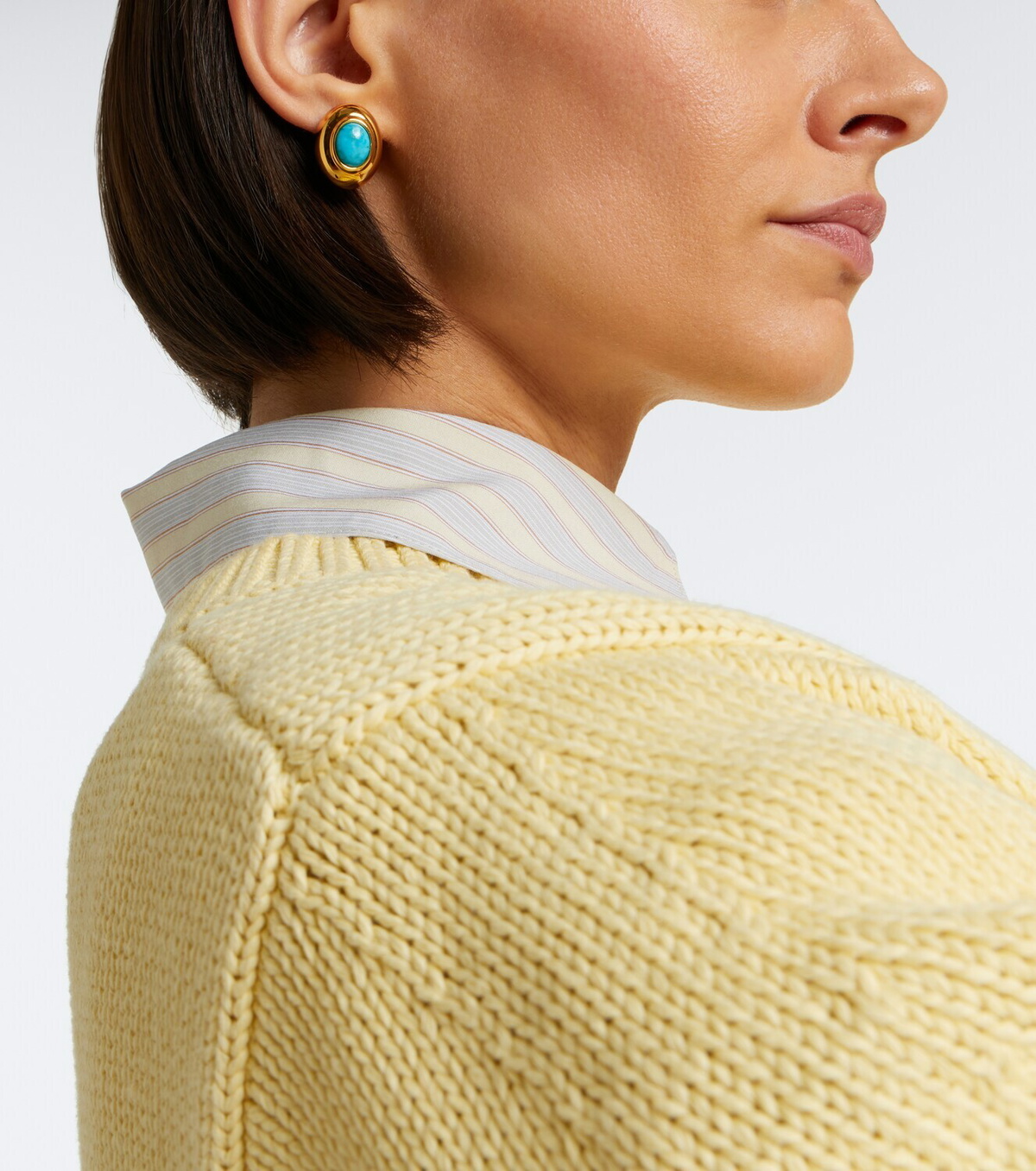 Déhanche Stone embellished stud earrings