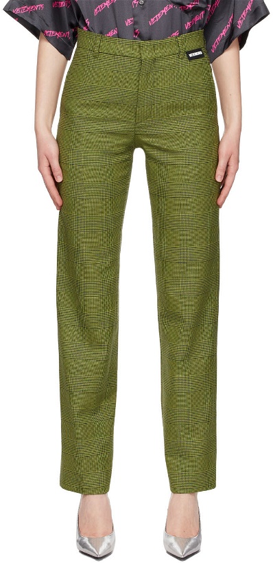 Photo: VETEMENTS Green Convertible Lounge Pants