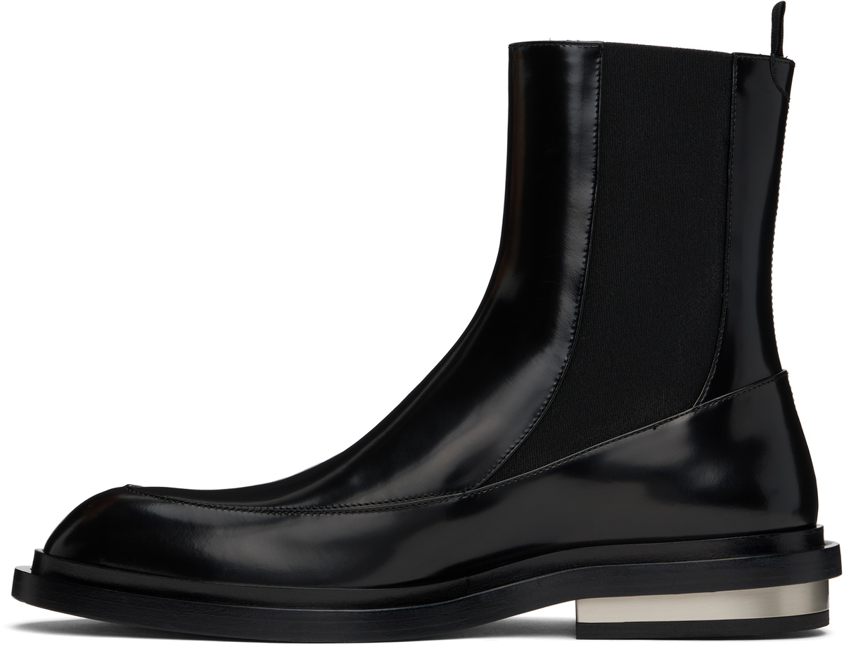 【関税＆送料込み】Jil Sander Black Calfskin Ankle Boots Leather ankle boots in black - Jil Sander | Mytheresa