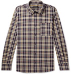 A.P.C. - Atelier Checked Cotton-Poplin Shirt - Men - Navy