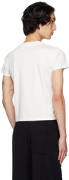 MM6 Maison Margiela White Print T-Shirt