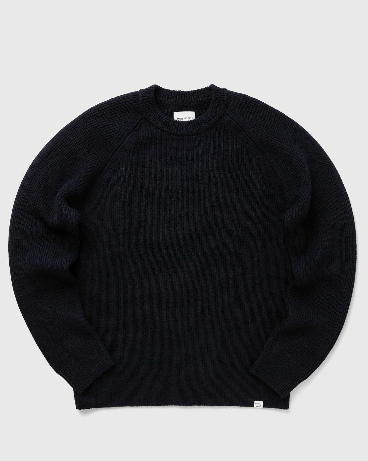 Norse Projects Roald Cotton Wool Blue - Mens - Pullovers Norse Projects