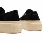 MM6 Maison Margiela Men's Slip on Sneakers in Black