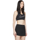 1017 ALYX 9SM Black Nike Edition Glitter Classic Sports Bra