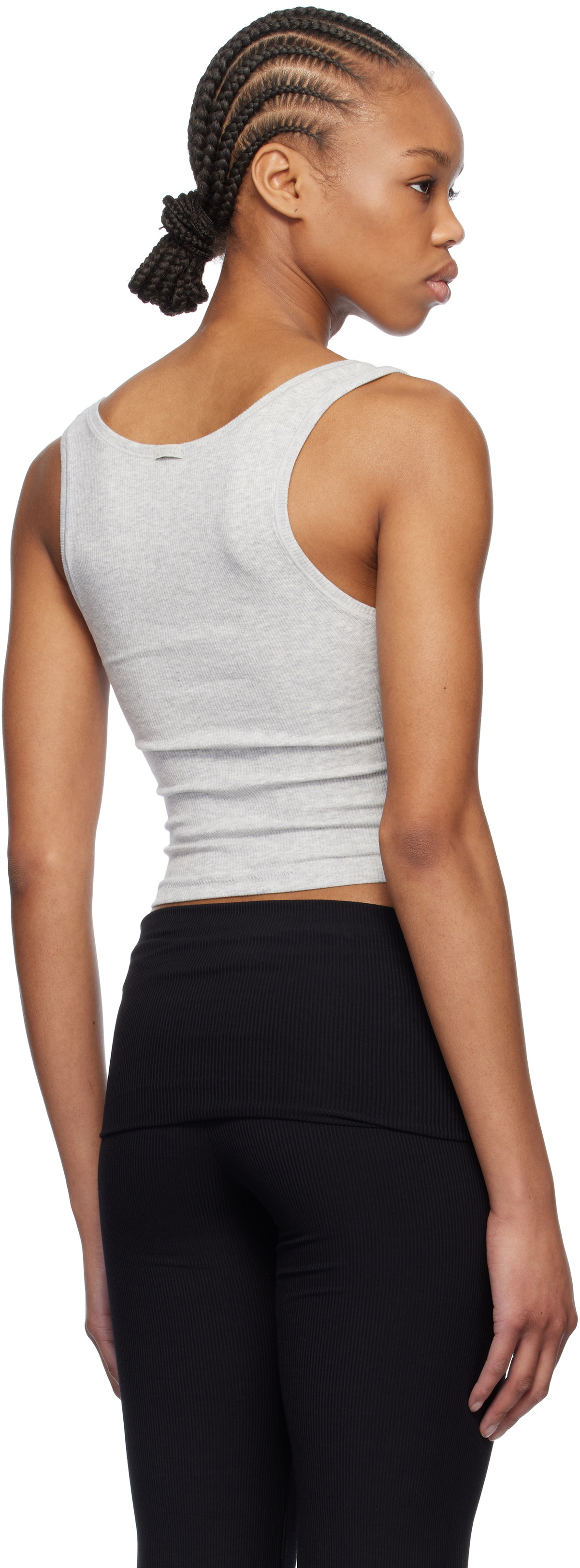 SKIMS Three-Pack Multicolor Cotton Rib Tank Tops