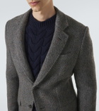 Gabriela Hearst Irving herringbone wool and cashmere jacket