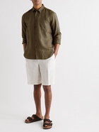 Vilebrequin - Caroubis Linen Shirt - Green