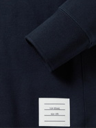 Thom Browne - Slim-Fit Striped Cotton-Jersey Sweatshirt - Blue