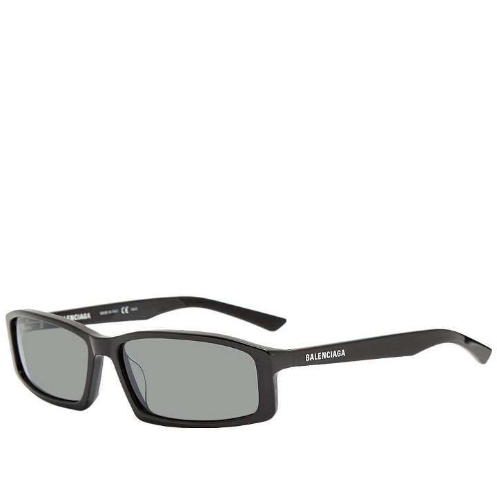 Photo: Balenciaga Neo Square Sunglasses Black & Grey