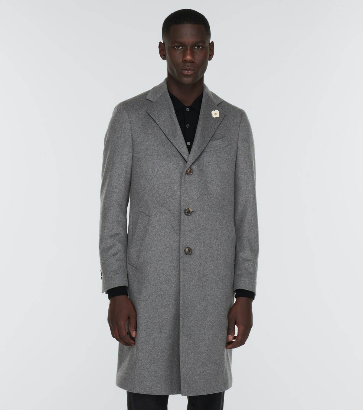 Lardini - Cashmere overcoat Lardini