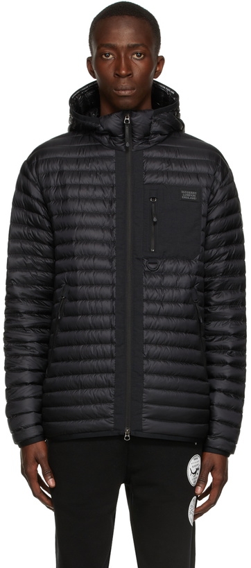 Photo: Burberry Black Down Packable Lenham Jacket