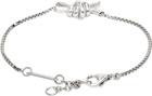 Bottega Veneta Silver Knot Bracelet