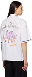Kenzo White Kenzo Paris Bowling Elephant Shirt
