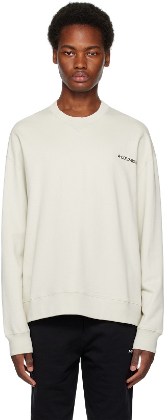 Photo: A-COLD-WALL* Off-White Essential Sweatshirt
