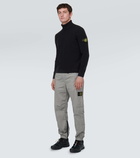 Stone Island Wool-blend turtleneck sweater