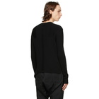 Rick Owens Black Fisherman Sweater