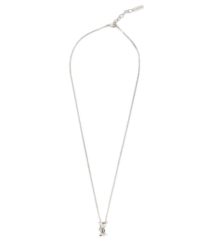 Photo: Saint Laurent Cassandre pendant necklace