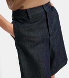 'S Max Mara Frank denim Bermuda shorts