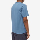 And Wander Men's Mountain Camo T-Shirt in Blue