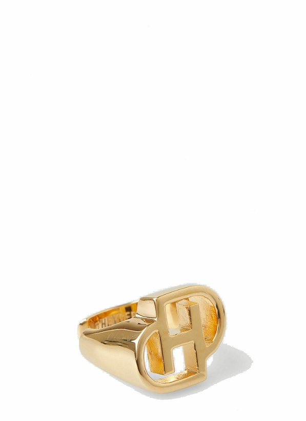 Photo: Logo Signet Ring in Gold