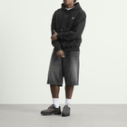 Arte Men's Heart Logo Hoodie in Black
