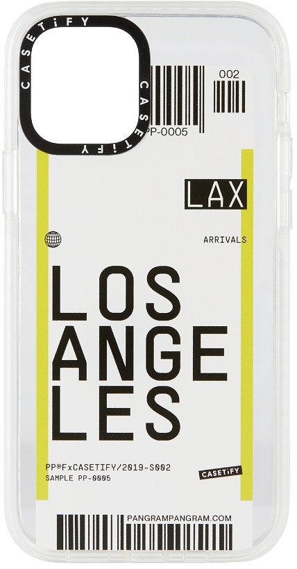 Photo: CASETiFY White Los Angeles LAX iPhone 12/12 Pro Impact Case