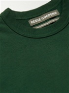 Reese Cooper® - Printed Cotton-Jersey T-Shirt - Green