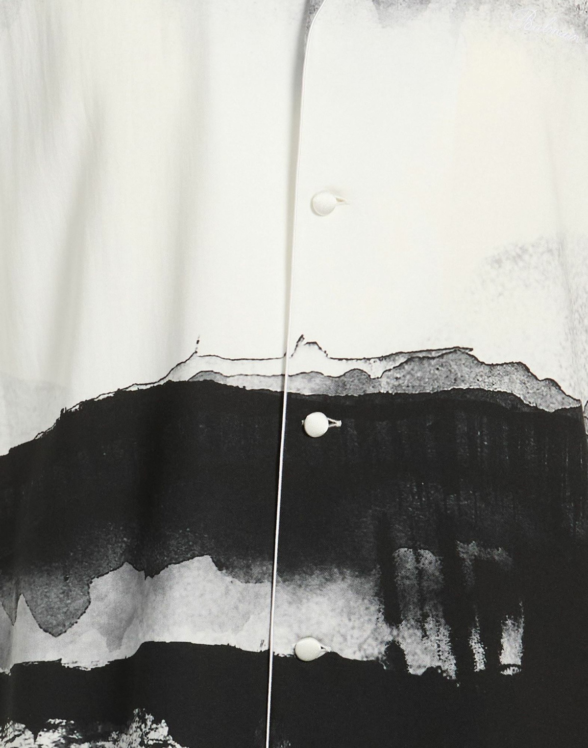 Balmain Mens Shirt in White
