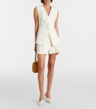 Veronica Beard Gillson cotton-blend twill vest