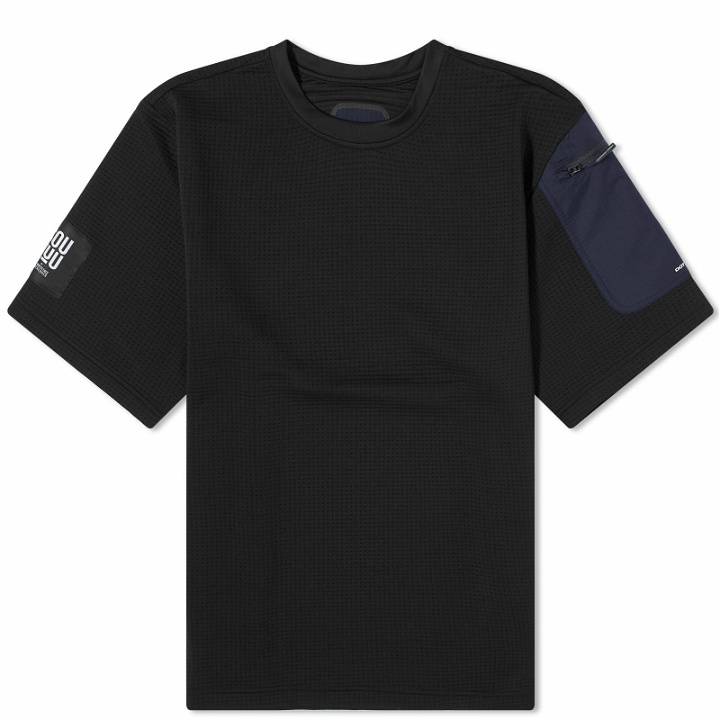 Photo: The North Face Men's x Undercover Soukuu Dot Knit T-Shirt in Tnf Black