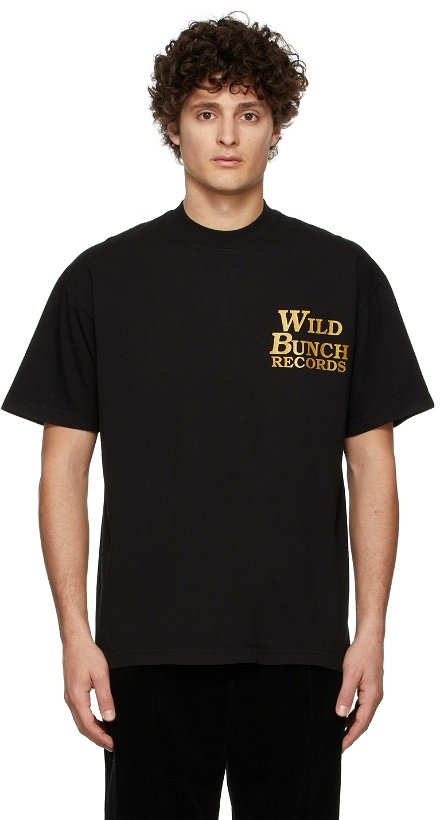 Photo: WACKO MARIA Black Standard Crewneck 'Wild Bunch' T-Shirt