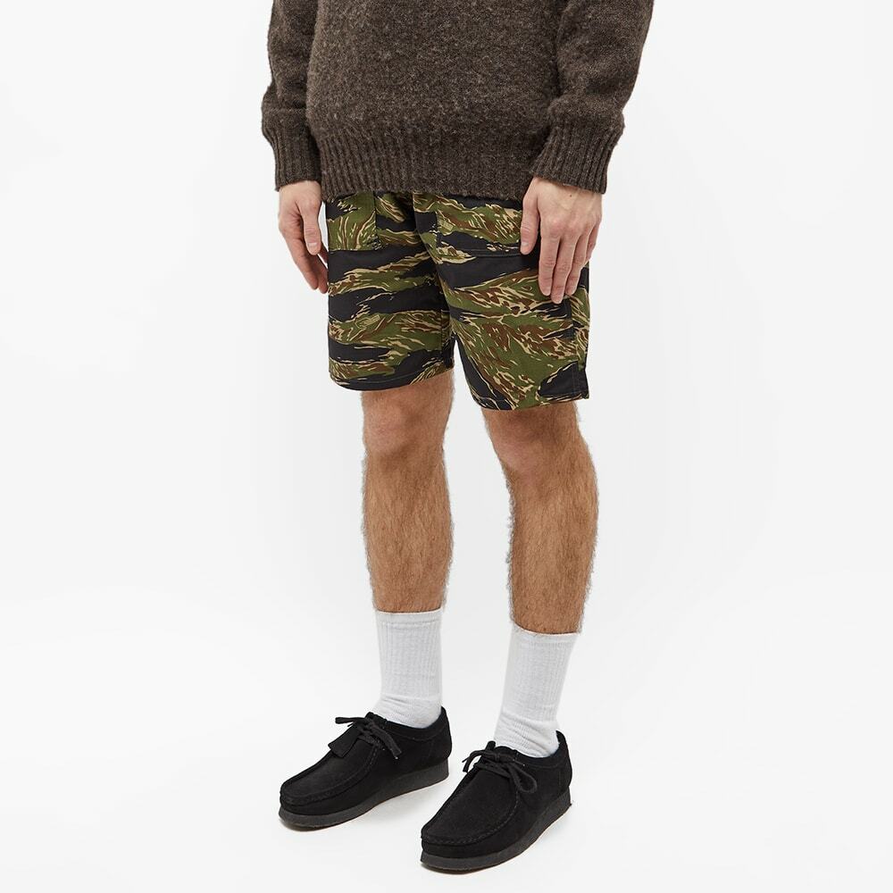 Stan Ray Men's Fatigue Short in Green Tiger Stripe