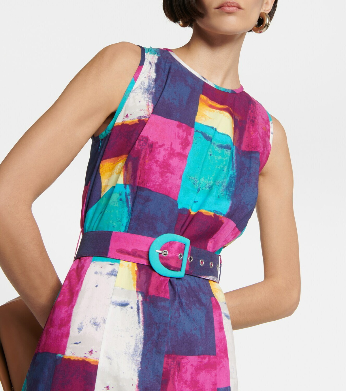 送料関税込【DIANE von FURSTENBERG】ELLIOT リネンドレス Diane von Furstenberg Elliot printed cotton-blend maxi dress