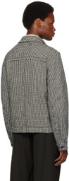 the Shepherd UNDERCOVER Black & White Spread Collar Jacket