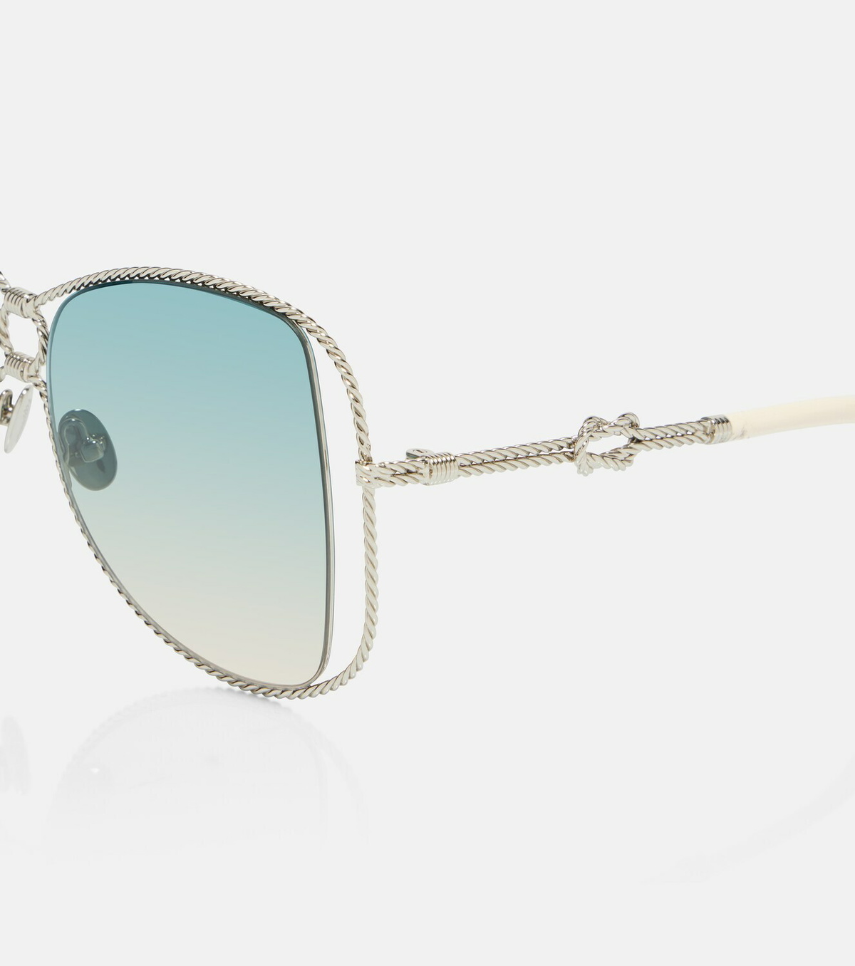 Aquazzura Malibu oversized sunglasses
