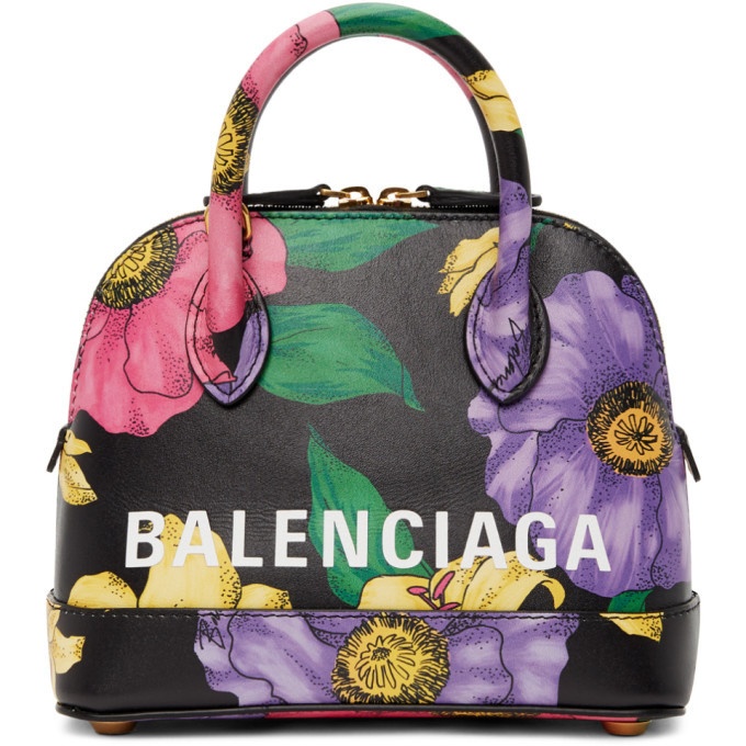 Balenciaga Ville Top Handle Bag XXS - Black for Women