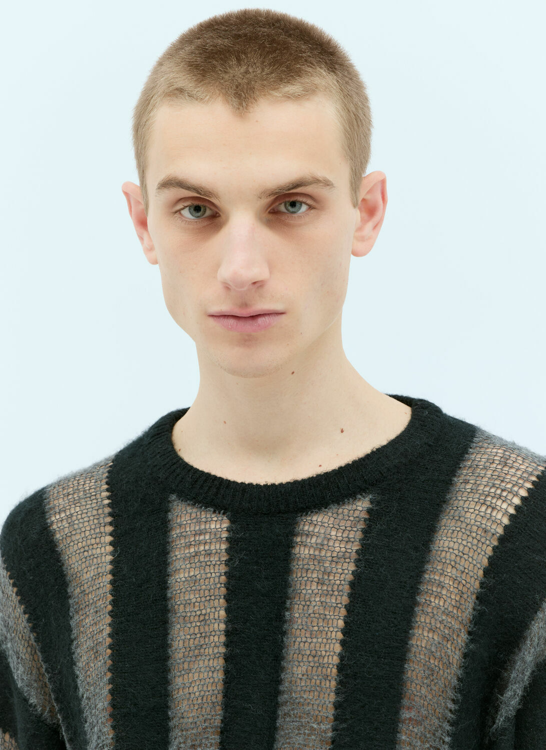 Brain Dead Fuzzy Threadbare Sweater