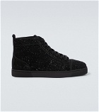 Christian Louboutin - Louis suede high-top sneakers
