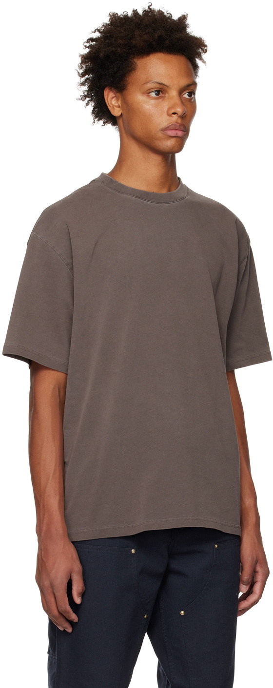 Axel Arigato Brown Origin T Shirt Axel Arigato