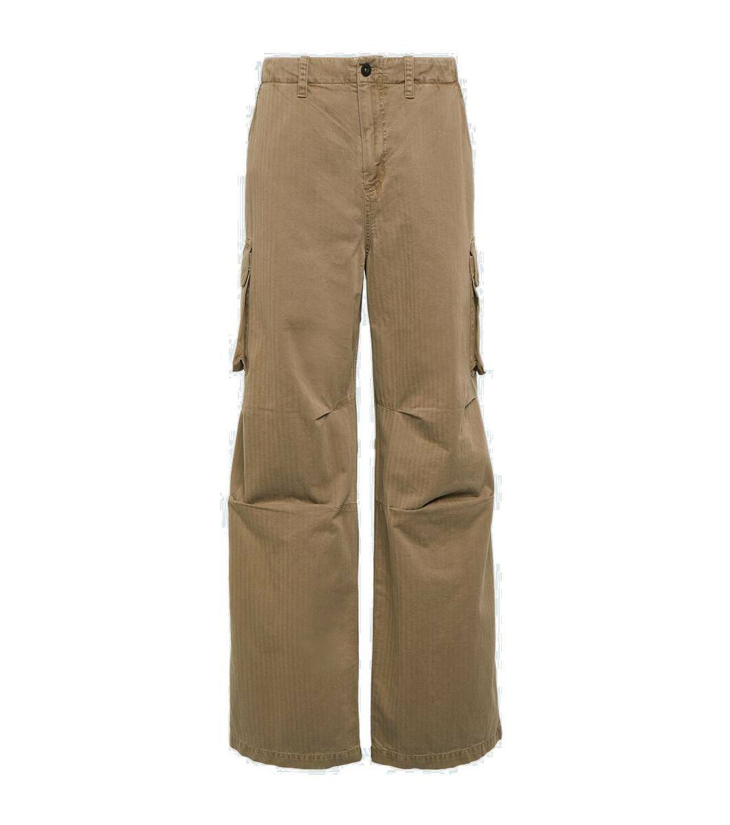 Our Legacy Mount herringbone cotton cargo pants Our Legacy