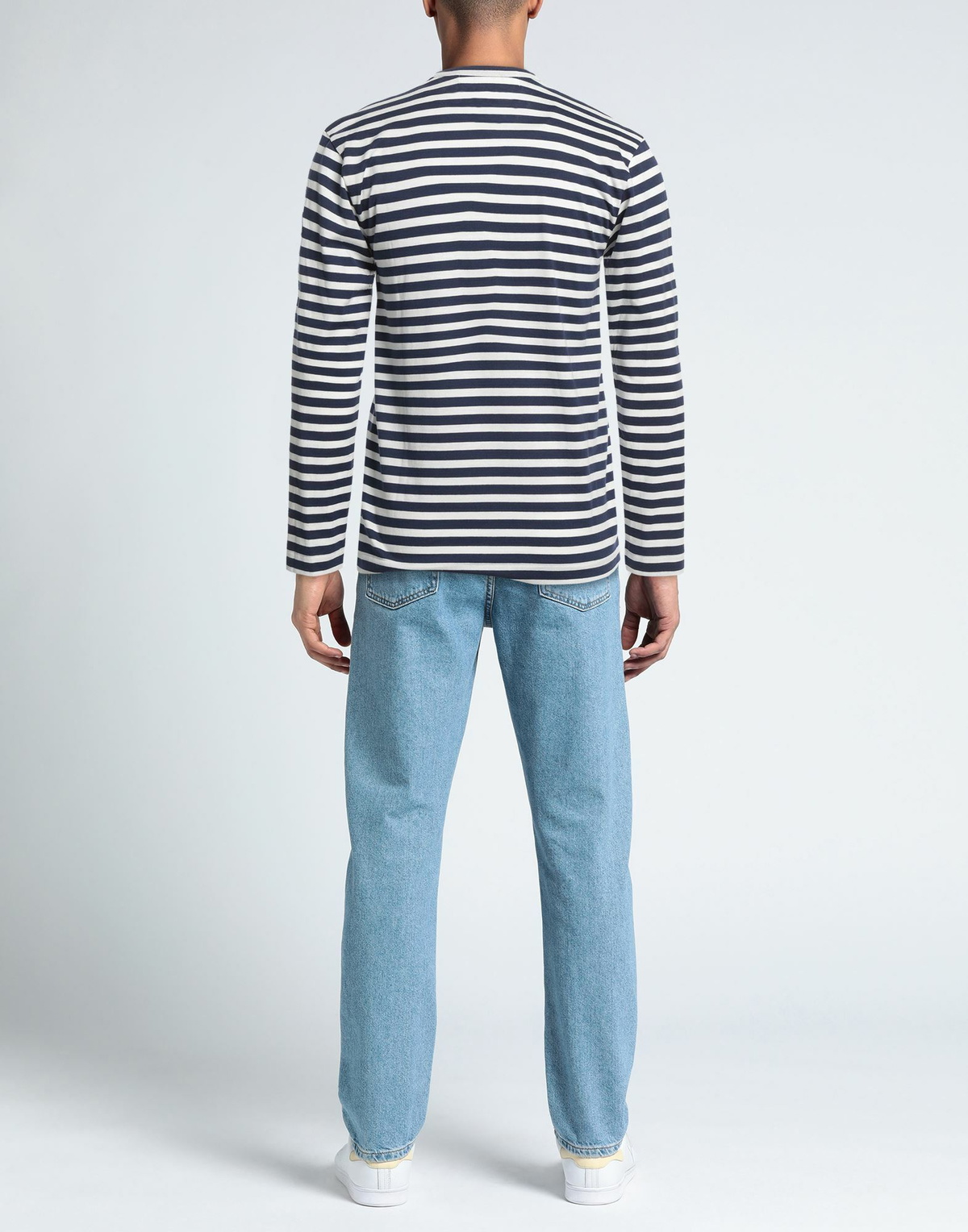 Comme Des Garçons Play Mens T-shirt in Blue